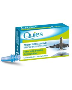 Quies Bouchons d'Oreilles Avion Adulte 1 Paire