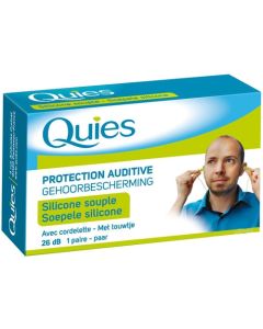 Quies Bouchons d'Oreilles Avec Cordelette 1 Paire