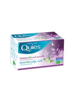 Quies Infusion Bio Nuit Paisible Sommeil 20 sachets