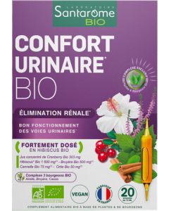 Santarome Bio Confort Urinaire Ampoule Buvable 10ml x20