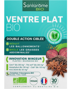 Santarome Bio Ventre Plat Gélules x30
