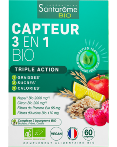 Santarome Capteur 3en1 Bio Comprimés x60