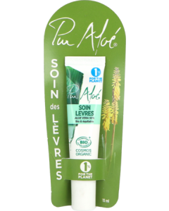 Puraloe Soin Des Lèvres Aloe Vera Bio 15ml