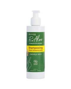 Pur'Aloé Hydratation Intense Shampooing Cheveux Secs Bio 200ml