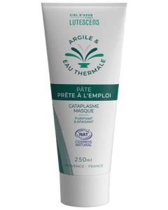 Lutescens Argile & Eau Thermale Pâte Prête à L'Emploi Naturel 250ml
