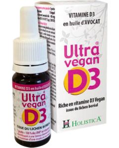 Ultra Vegan D3 Gouttes Buvable 8ml