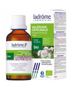 Ladrome Extrait De Plantes Fraiches Bio Valeriane Officinale 50ml