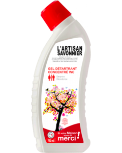 Artisan Savonnier Gel Détartrant WC Bio 750ml