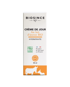 Gravier Crème De Jour Bio Au Lait D'Anesse + Huile Essentielle 50ml