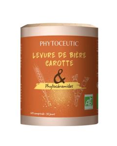 Phytoceutic Levure De Bière Carotte Phytocéramides 105 comprimés