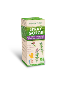 Phytoceutic Spray Gorge Huiles Essentielles 15ml