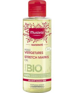 Mustela Maternité Huile Vergetures Sans Parfum Bio 105 ml