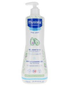 Mustela Bébé Gel Lavant Doux Peaux Normales 750ml