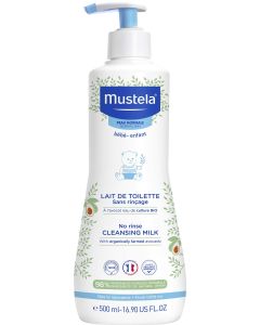 Mustela Lait De Toilette Sans Rinçage à L'Avocat Bio 500 ml