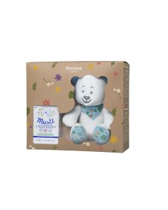 Mustela Coffret Musti Avec Peluche et Eau de Soin Parfumée 50 ml