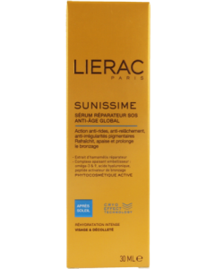 Lierac Sunissime Sérum Ultra Réparateur Anti-âge Global Apres Soleil 30ml