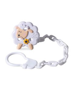 Luc et Léa Attache-sucette Mouton 1 Unité