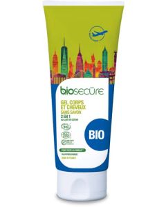 Biosecure Gel Corps et Cheveux Gamme Voyage 100ml