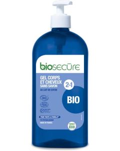 Biosecure Gel Corps et Cheveux Sans Savon 750ml