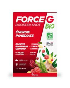Vitavéa Force G Booster Shot Bio 20 Ampoules