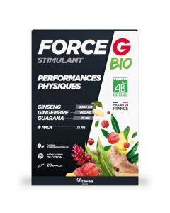 Vitavéa Force G Stimulant Bio 20 Ampoules