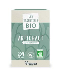 Vitavea Les Essentiels Bio Artichaut 20 Gélules