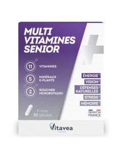 Vitavea Multivitamines Sénior 30 Gélules