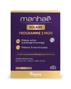 Vitavea Manhae Solaire 60 Gélules