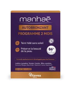 Vitavea Manhae Autobronzant 60 Gélules