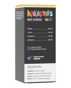 Aragan Synactifs KidActifs Sirop Nez-Gorge 125ml
