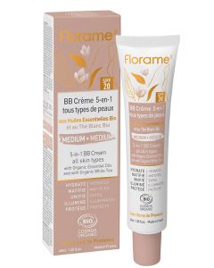 Florame BB Crème Bio 5-en-1 teinte medium 40ml