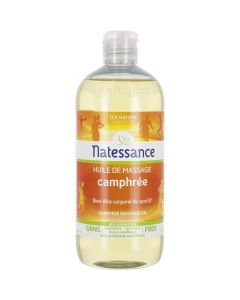 Natessance Huile de Massage Camphrée 500ml