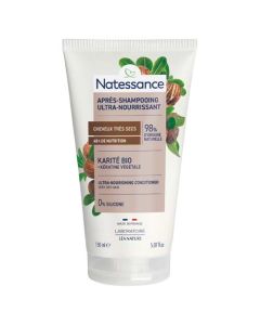 Natessance Après-Shampoing Baume Ultra-Nourrissant Karité 150ml