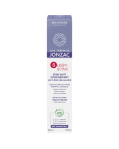 Eau Thermale Jonzac Sublimactive Soin Nuit Régénérant 40ml