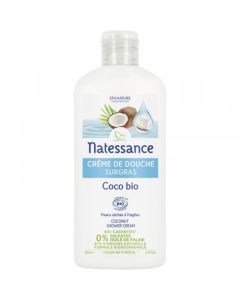 Natessance Crème de Douche Surgras Coco Bio 250ml