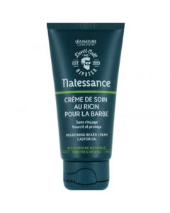 Natessance Crème de Soin au Ricin pour la Barbe 50ml