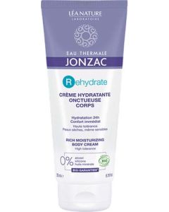 Eau Thermale Jonzac Rehydrate Crème Hydratante Onctueuse Corps 200 ml