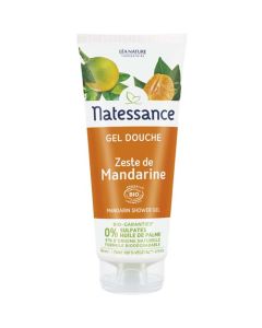 Natessance Gel Douche Zeste de Mandarine Bio 200ml