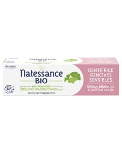 Natessance Dentifrice Bio Gencives Sensibles 75ml