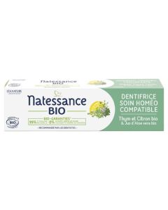 Natessance Dentifrice Soin Bio Homéo-Compatible 75ml