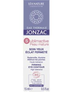Eau Thermale Jonzac Sublimactive Peau Mature Soin Yeux Éclat Fermeté 15 ml