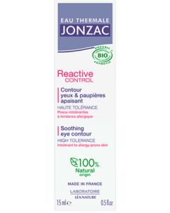Eau Thermale Jonzac Réactive Control Contour Yeux Paupières Apaisant 15ml