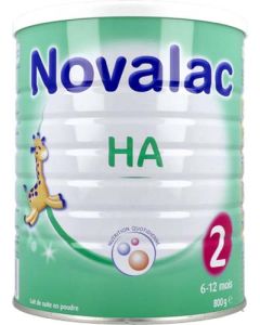 Novalac Lait HA 2ème Âge Hypoallergénique 800g