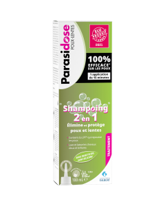 Parasidose Poux-Lentes Shampoing 2 en 1 100 ml
