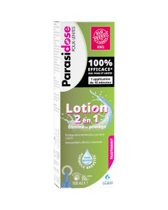 Parasidose Poux-Lentes Lotion 2 en 1 100ml