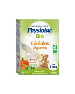 Physiolac Bio Céréales Légumes 200g