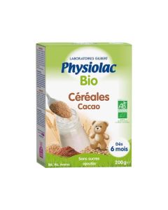 Physiolac Bio Céréales Cacao 200g