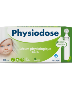 Physiodose Sérum Physiologique Végétal 5mlx40