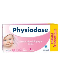 Gilbert Physiodose Sérum Physiologique 40x5ml