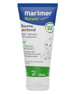 Marimer Baume Pectoral Bébé Hydro Bio 50ml